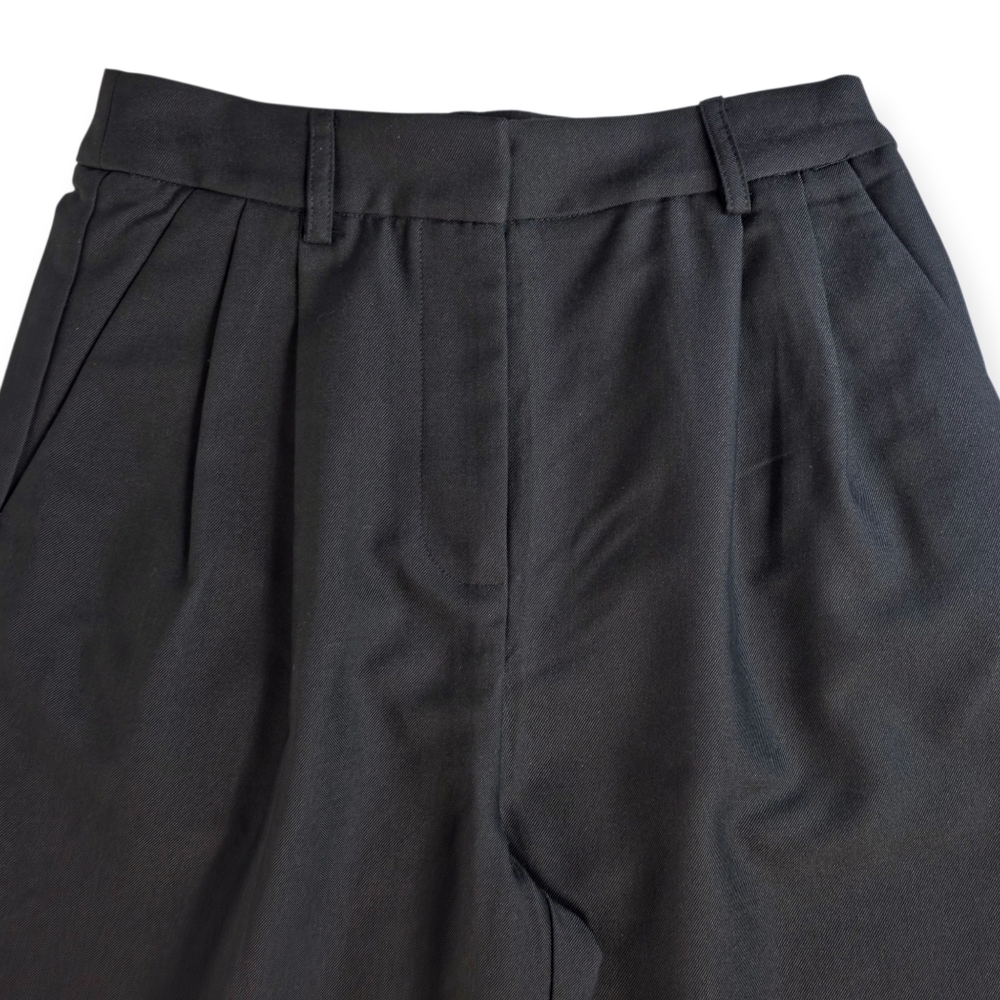 Commense Wide Leg Trousers Dress Pants Oversized High Waisted Pleat Front S NWT - Picture 4 of 7